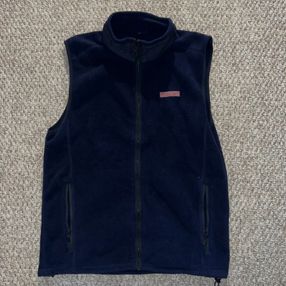 Vineyard Vines Fleece Vest - Picture 1 of 2
